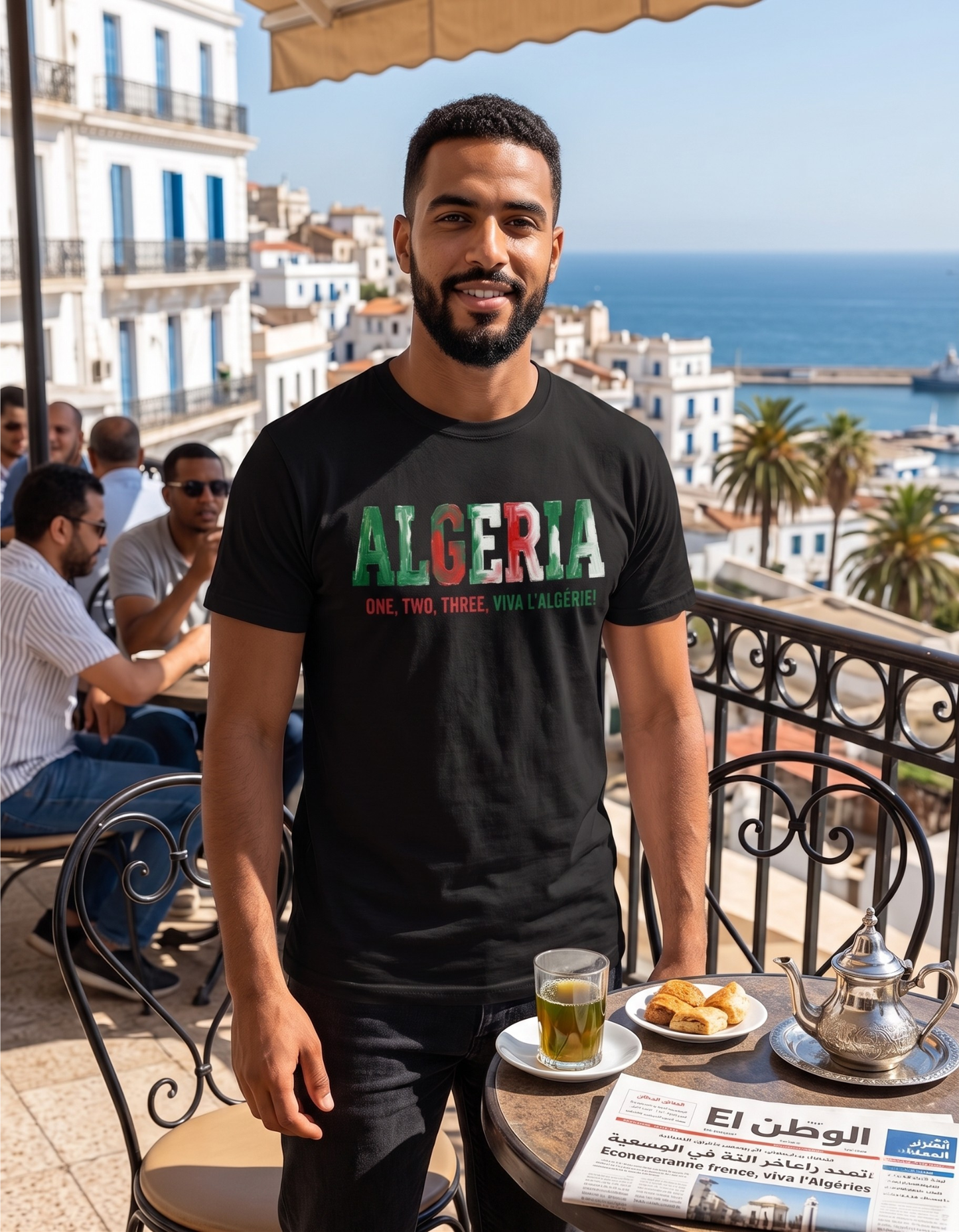 ALGERIE T-Shirt 100% coton