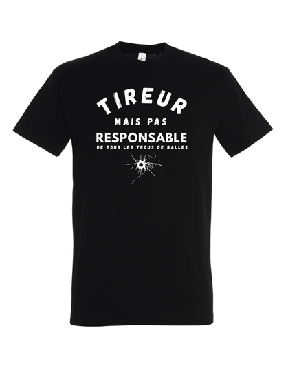 Tireur Mais pas responsable de tous les trous de balles